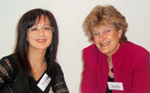 Two mentors from the breakfast