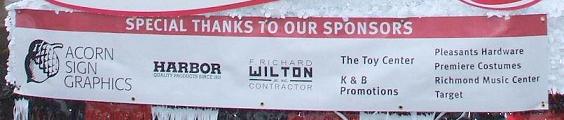 Acorn Sign Graphics, Harbor, F. Richard Wilton, The Toy Center, K&B Promotions, Pleasants Harware, Premiere Costumes, Richmond Music Center, Target