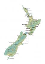 New Zealand Map