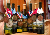 Award-winning wines of Shelburne Vineyards