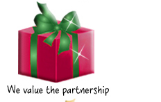 Gifts that say, We value the partnership
