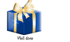 Gifts that say, Well done