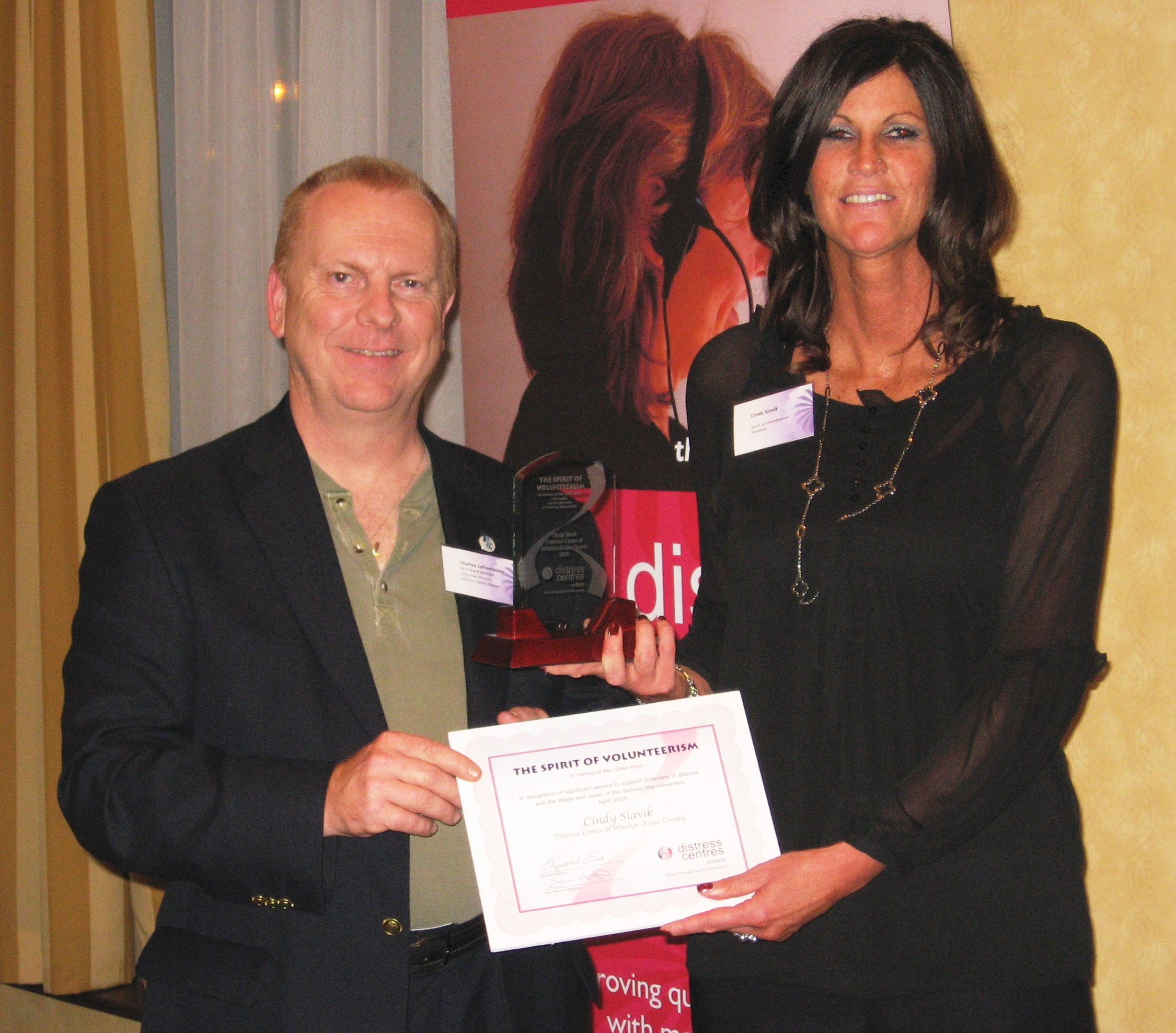 Charles Laframboise and Cindy Slavik.JPG