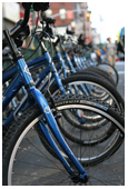 photo: bikes awaiting new riders