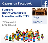 PEPY cause on Facebook