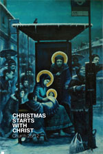Christmas starts with Christ poster
