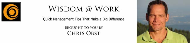 Wisdom @ Work brought to you by Chris Obst