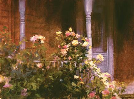 Welcome Roses by Susan Blackwood 12 x 16 Oil- 300 DPI.jpg