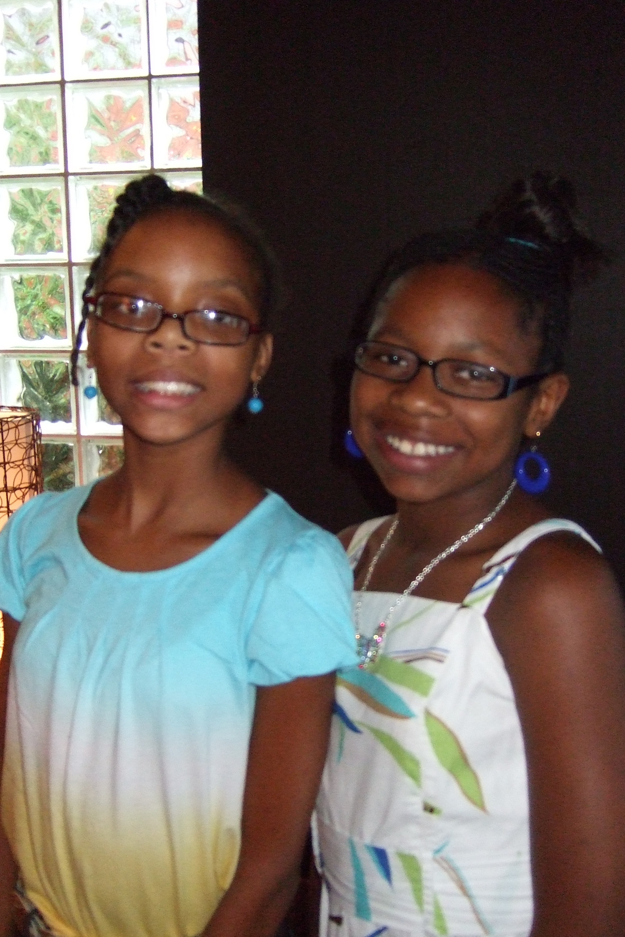 Mya and Aja, participants of Girls Inc.